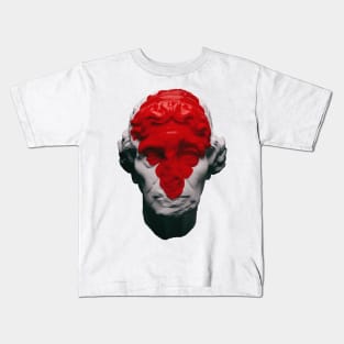 AESTHETIC RED Kids T-Shirt